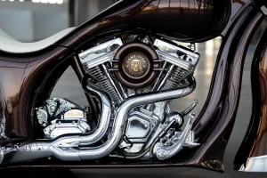 Game Over Cycles Slow Burn: Custom Motorcycle