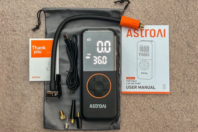 AstroAI L4 Portable Air Pump Review [Battery-Powered Pressure]