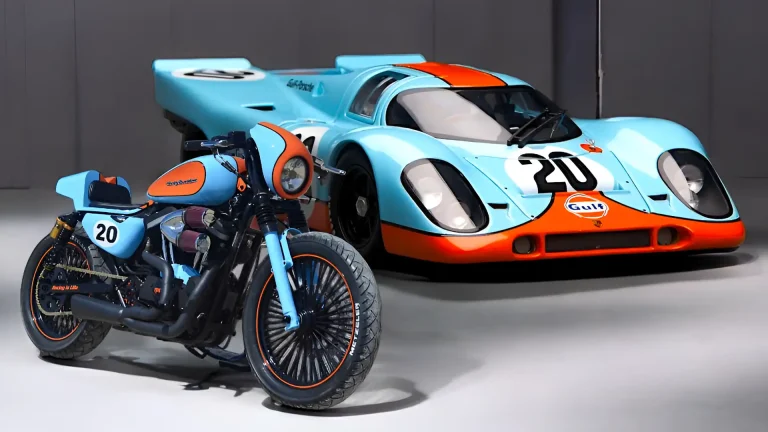 Lord Drake Kustoms “Racing Is Life” McQueen Tribute Sportster