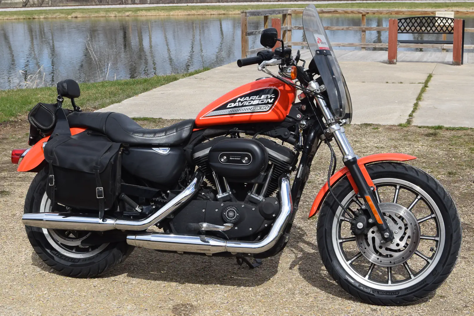 thumbnail image 2 of Michelin Commander 3 Rear Tire - 150/80-16 - Harley Softail Sportster Dyna Indian 2 of 6