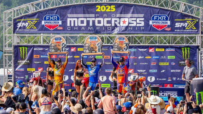 2025 Spring Creek National Motocross Results, Video, Standings