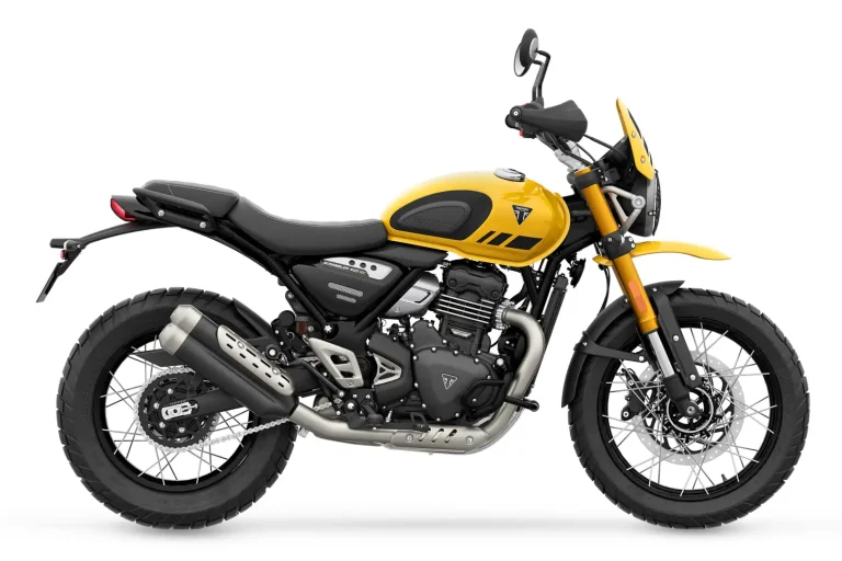 2026 Triumph Scrambler 400 XC First Look: Wire-Spoke Wheels