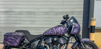 Custom Indian Sport Chief RT Auctioned for Ozzy Charities