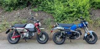2025 Honda Dax vs. Monkey Comparison: 125 Urban MiniMotos