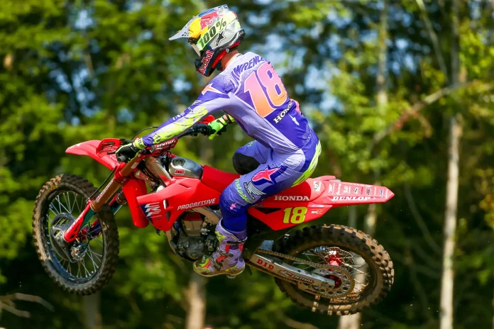 2025 AMA Pro Motocross National Champion Jett Lawrence.