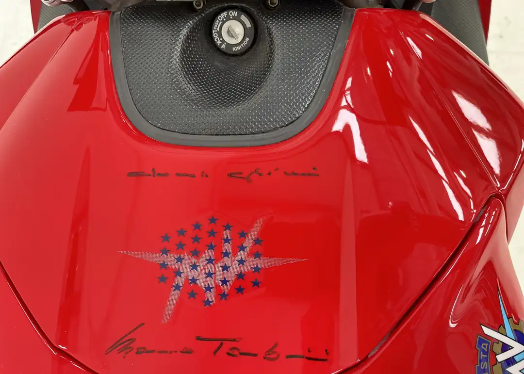 Alan Cathcart-owned 2000 MV Agusta F4S Goes To Auction: Claudio Castiglioni and Massimo Tamburini