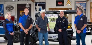 Yamaha Donates UMAX Rally 2+2 to Burbank PD: Leno Speaks