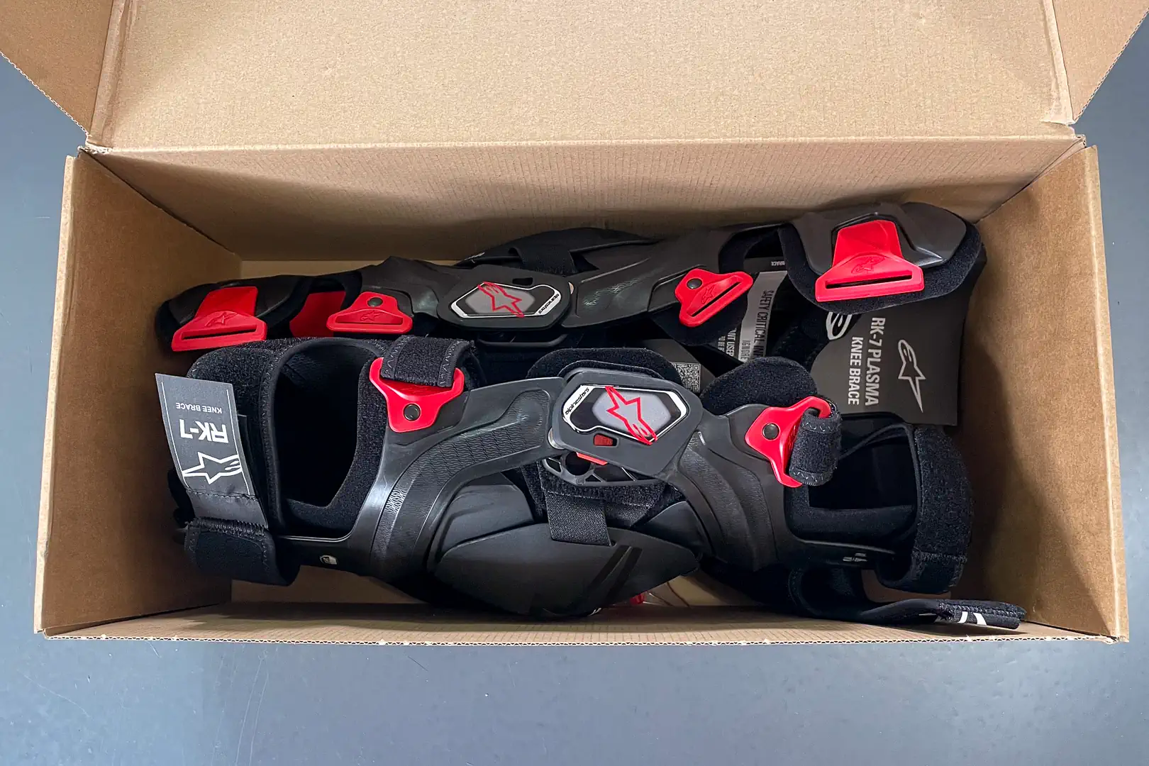 Alpinestars RK-7 Plasma Knee Braces Review: CE certified