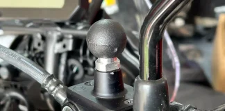 QualMounts Master Cylinder Cover Review: RAM Mount Equipped