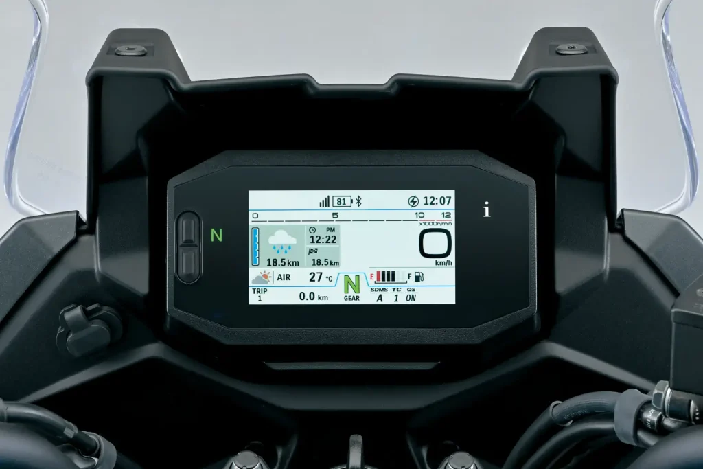 2026 Suzuki SV-7GX First Look: TFT Dash
