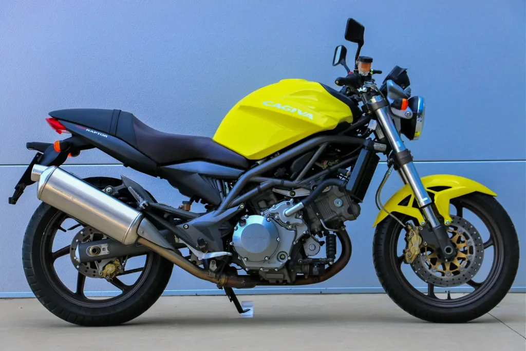 A History of Cagiva Motorcycles: 2000 Raptor 1000.