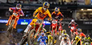 2026 Anaheim 1 Supercross Results: Tomac, Roczen Dominate 2026 Anaheim 1 Supercross Results