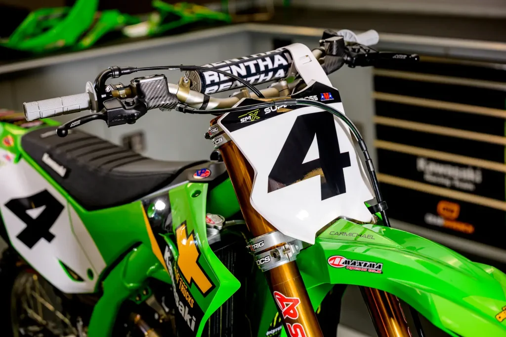 2026 Kawasaki KX250SR Ricky Carmichael 2001 Replica Debuts: 25th Anniversary Graphics
