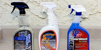 Motorcycle Cleaner Comparison: Bel-Ray vs. Spectro vs. VP