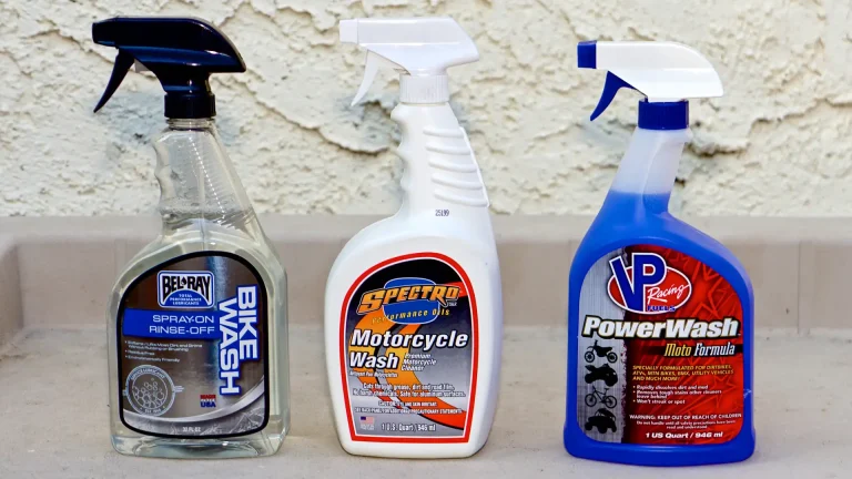 Motorcycle Cleaner Comparison: Bel-Ray vs. Spectro vs. VP