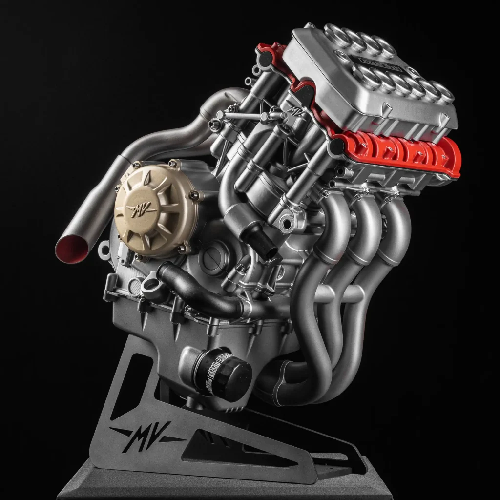 MV Agusta 5-Cylinder Quadrato: Concept engine