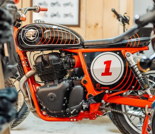 Old Vintage Cranks Royal Enfield Build Winner: Inside Look