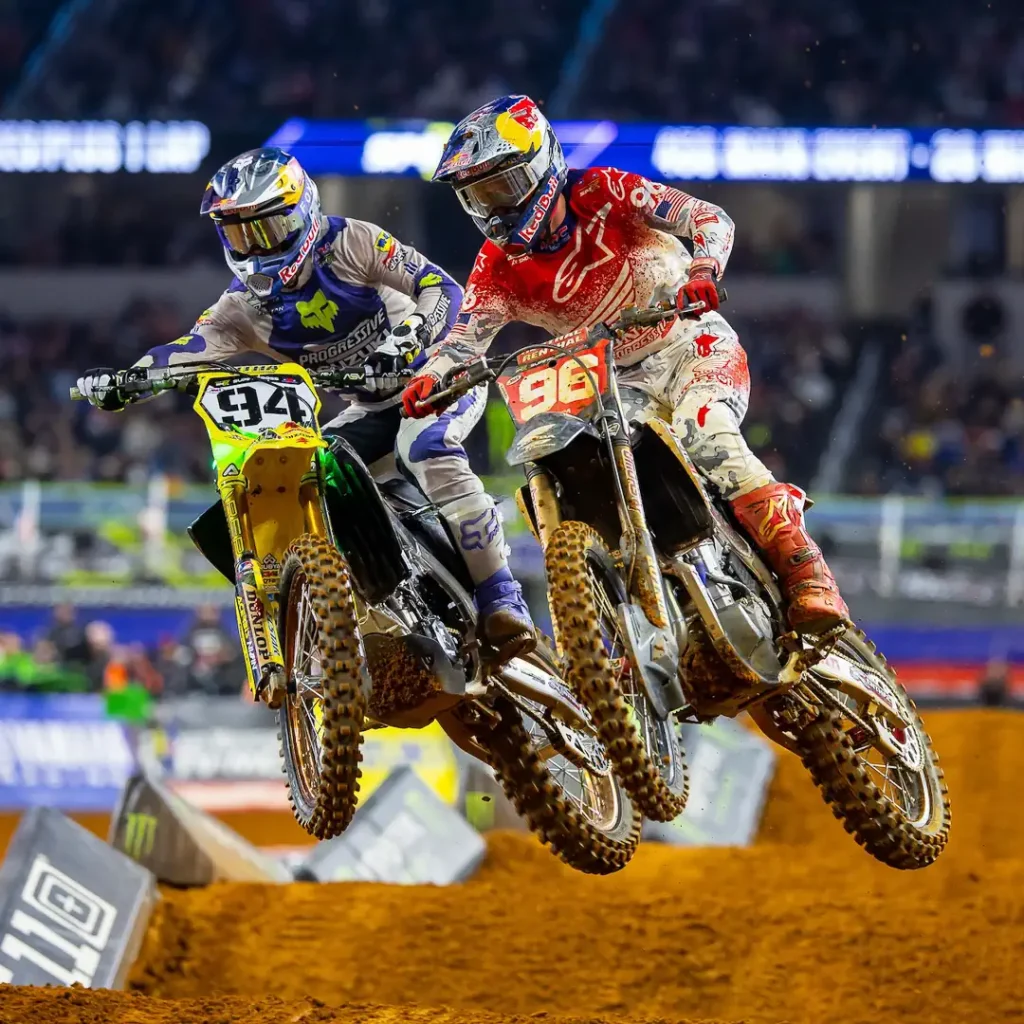 2026 Arlingon Supercross Results: Ken Roczen and Hunter Lawrence.