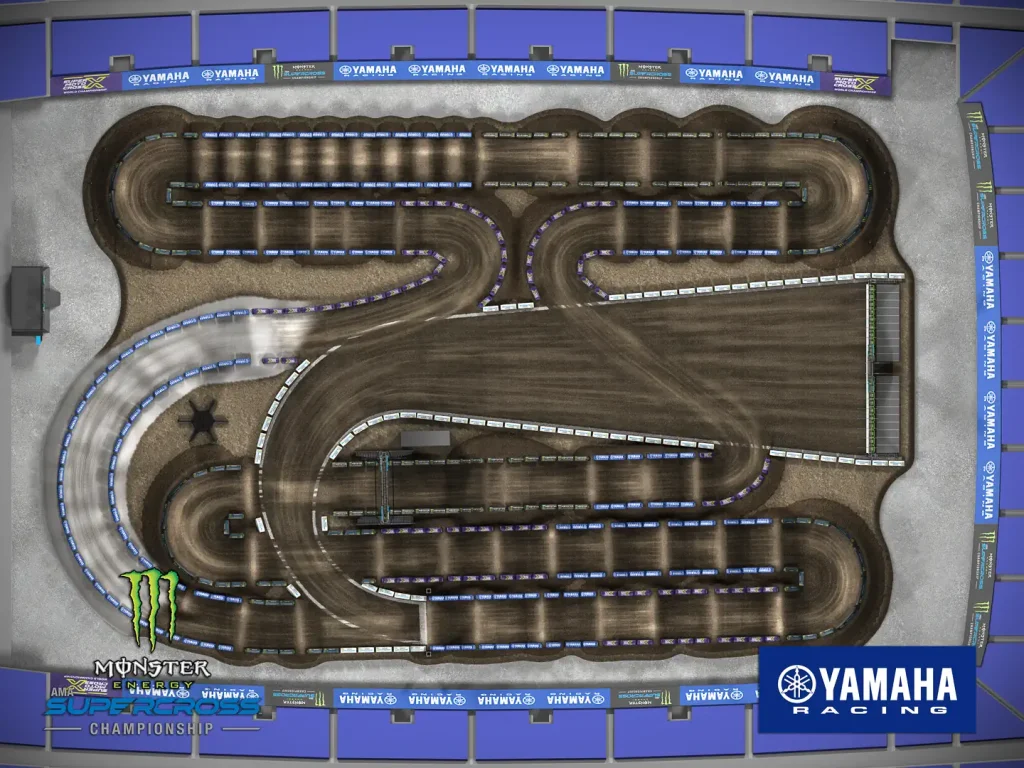 2026 Seattle Supercross Track Map
