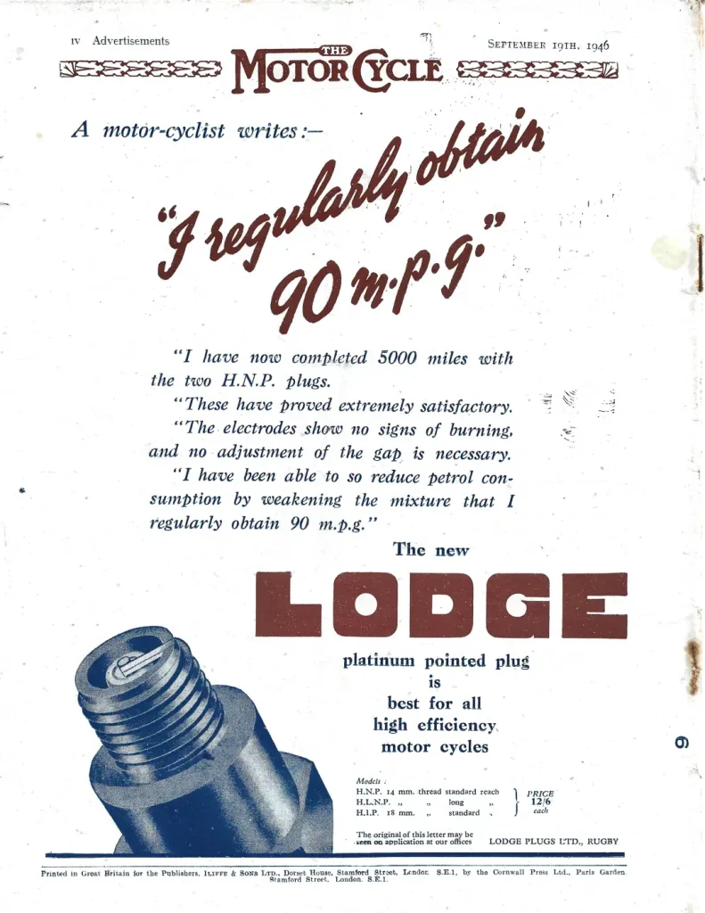 Lodge spark plugs