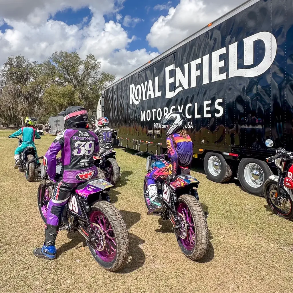 Royal Enfield Slide School Announced: American Flat Track