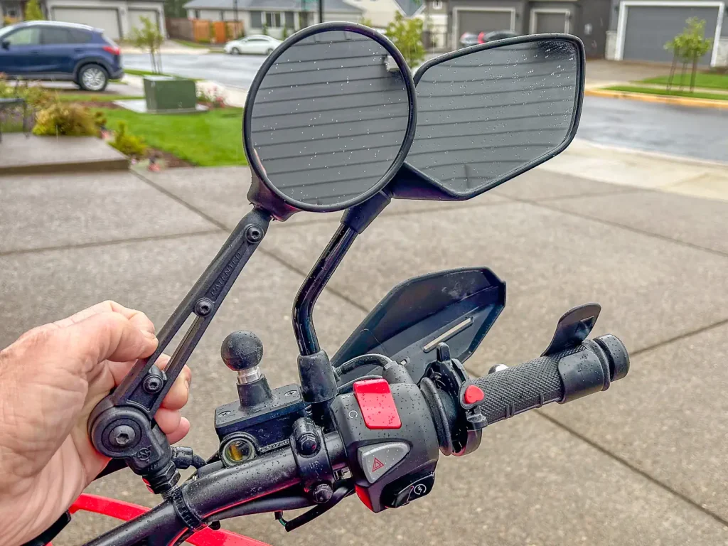 Touratech Adjustable Folding Mirrors Review: MSRP