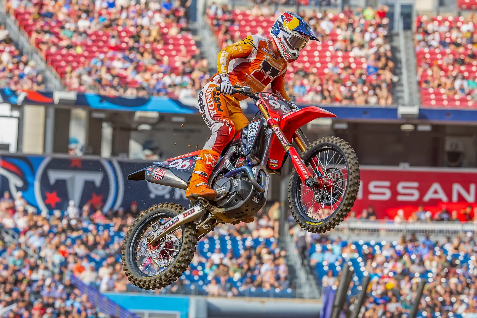 Lawrence Dominates Nashville Supercross, Reclaims Series Lead