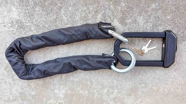 Hiplok DX1000 Lock and Mega Chain Review: Motorcycle Security