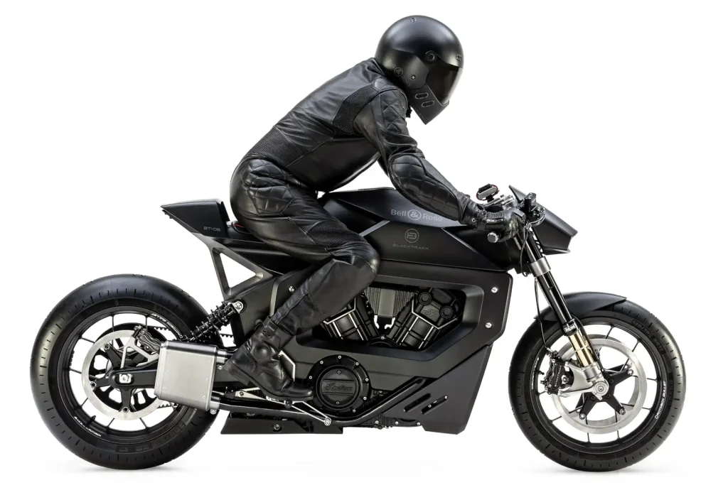 Sacha Lakic Design BT-06 Blacktrack: bespoke custom motorcycle