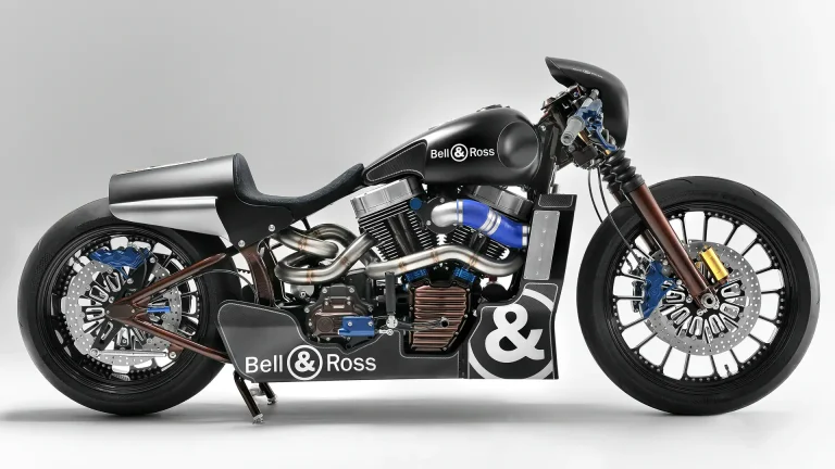 Shaw Harley-Davidson Nascafe Racer: Bell & Ross Custom