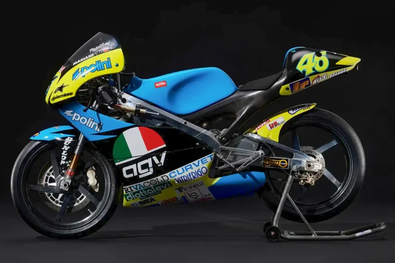 Valentino Rossi’s 1996 Aprilia RS125R Auction: Last Chance to Bid