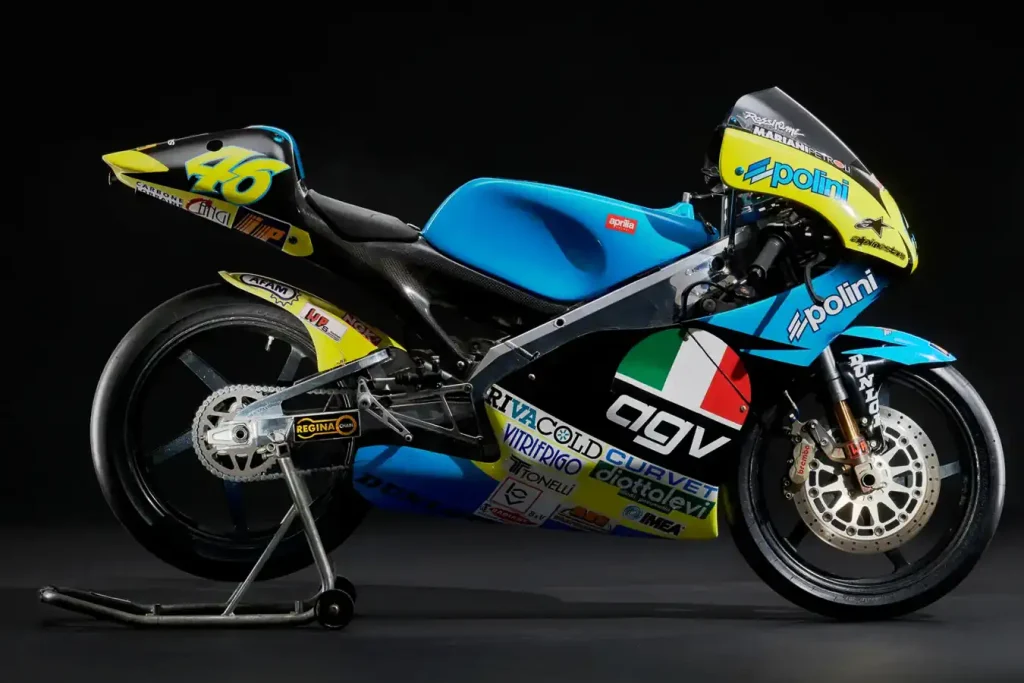 Valentino Rossi's 1996 Aprilia RS125R Auction: 1st Winning bike