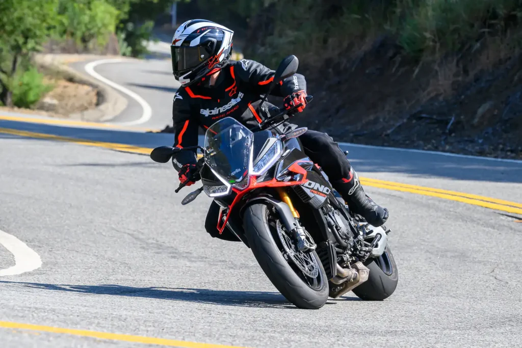 2026 Aprilia Tuono V4 Factory 1100 Review: Upright sportbike for the street