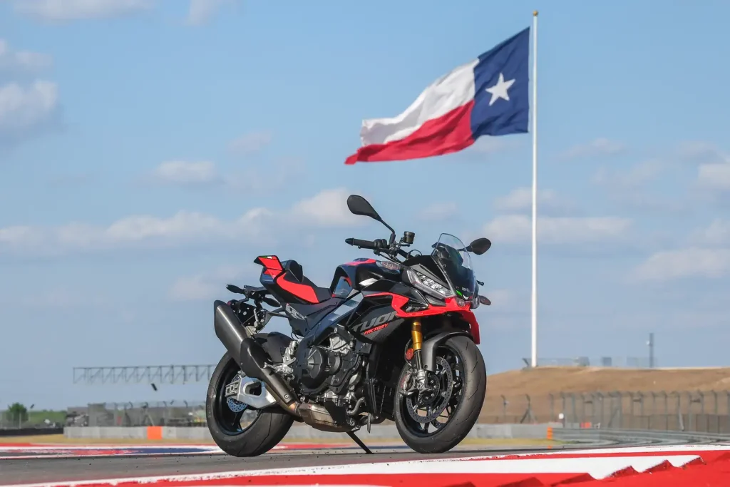 2026 Aprilia Tuono V4 Factory 1100 Review: Circuit of the Americas