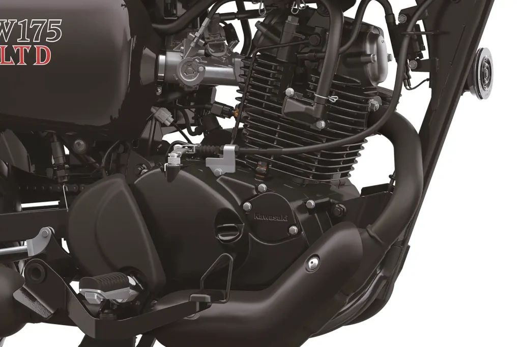 2026 Kawasaki W175 LTD First Look: Electric start air-cooled engine