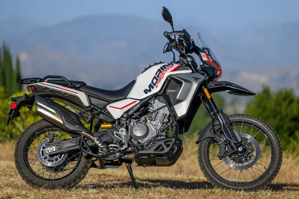 2026 Moto Morini Vettore 450 Review: Based on CFMoto Ibex 450
