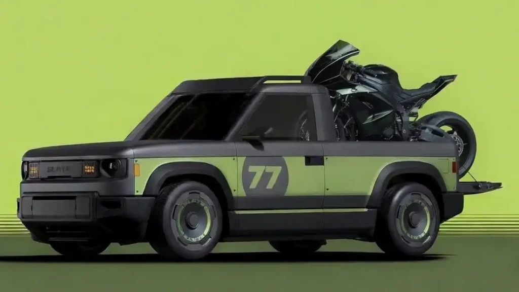 Slate Truck Motorcycle Hauler: Superbike