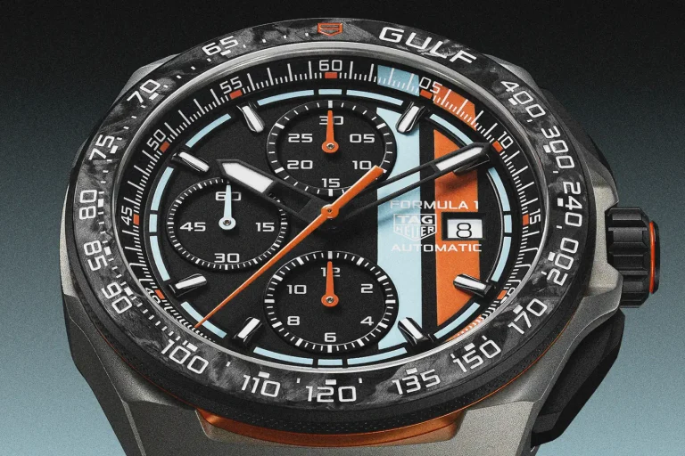 New TAG Heuer Gulf Chronograph Meets Trackhouse MotoGP