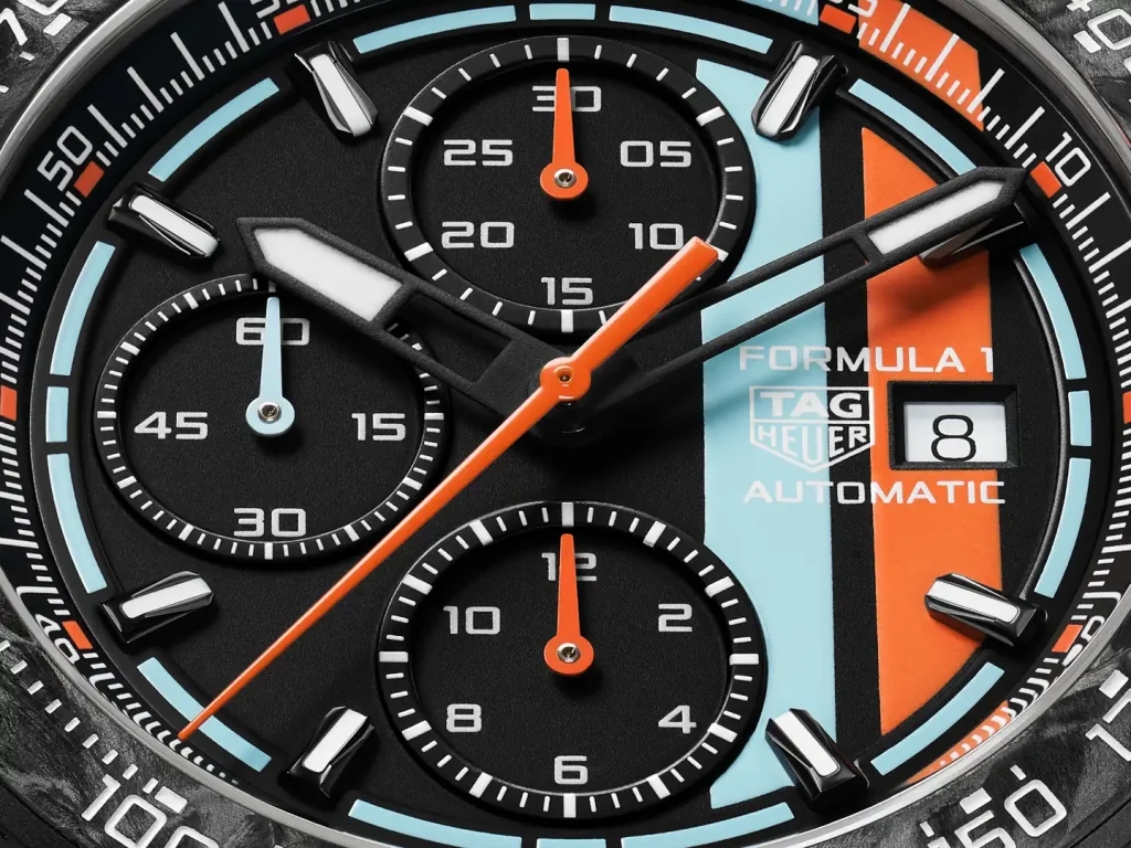 New TAG Heuer Gulf Chronograph Meets Trackhouse MotoGP: Watch Price