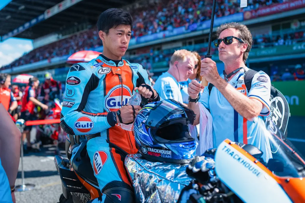 New TAG Heuer Gulf Chronograph Meets Trackhouse MotoGP: Ai Ogura