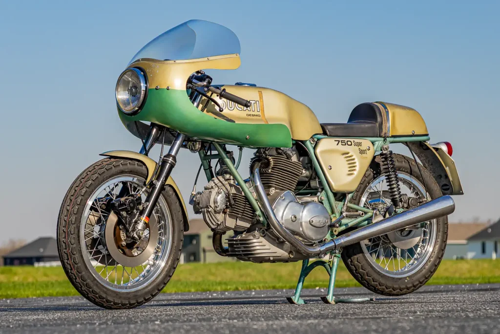 1974 Ducati 750 SS Green Frame Hits Mecum Monterey Auction: $200,000 value