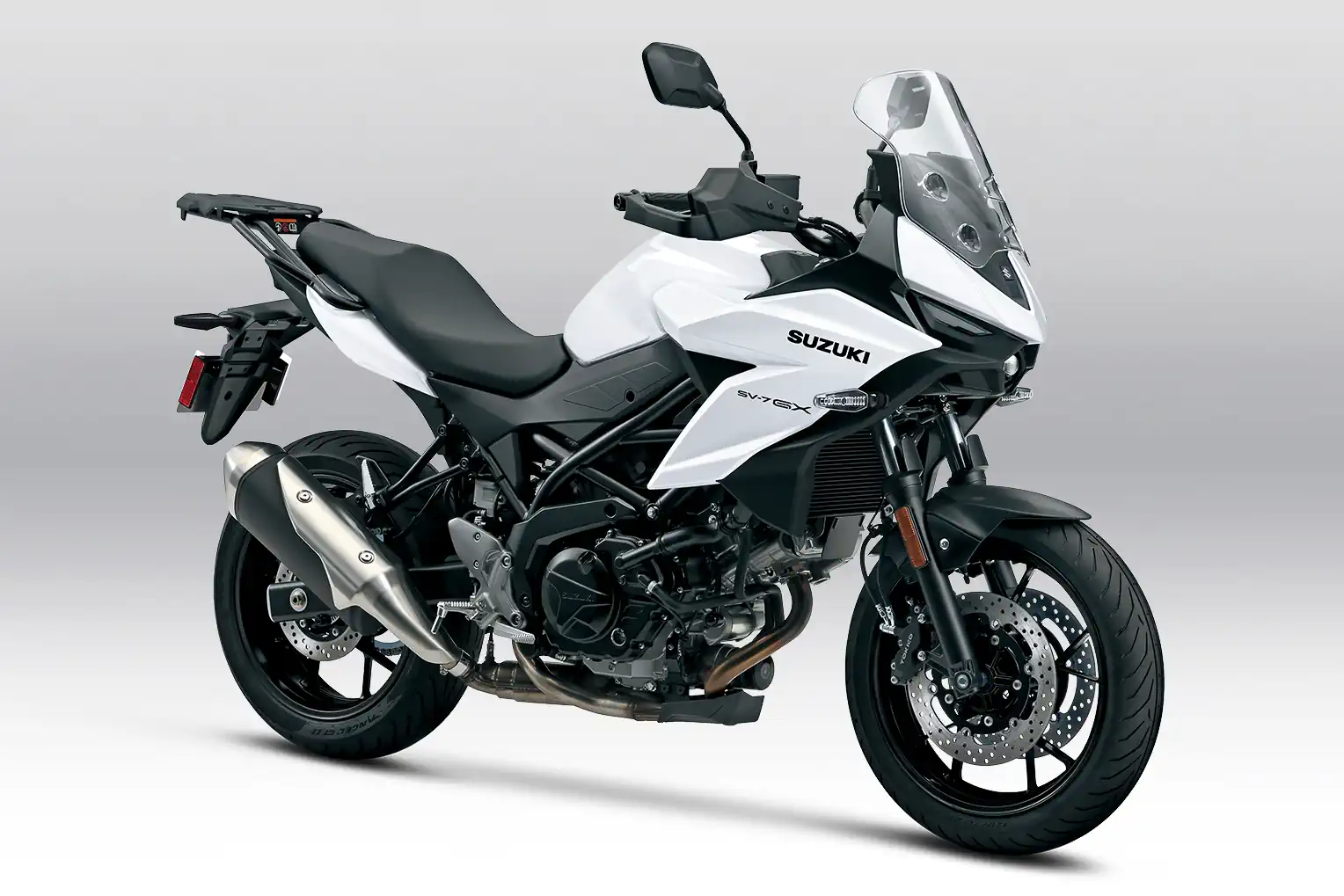 Suzuki Unveils 2027 SV-7GXV: Blacked-Out V-Twin Crossover at $8,399