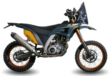 2027 AJP PR7 First Look: 9 Fast Facts for Rally and Adventure 2027 AJP PR7 Limited Edition Gold with Öhlins suspension.