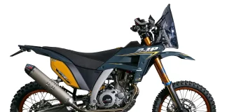 2027 AJP PR7 First Look: 9 Fast Facts for Rally and Adventure 2027 AJP PR7 Limited Edition Gold with Öhlins suspension.