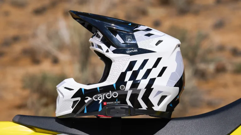Cardo Venture: New Off-Road Helmet with Built-In Mesh Intercom