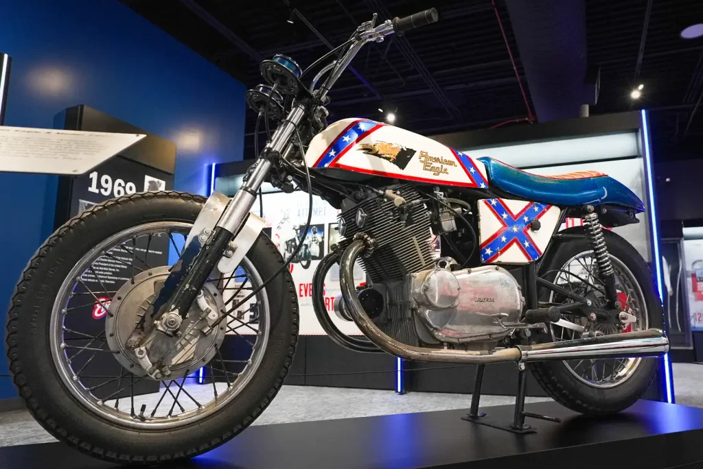 Evel Knievel Experience Hits Las Vegas: Laverda Motorcycle