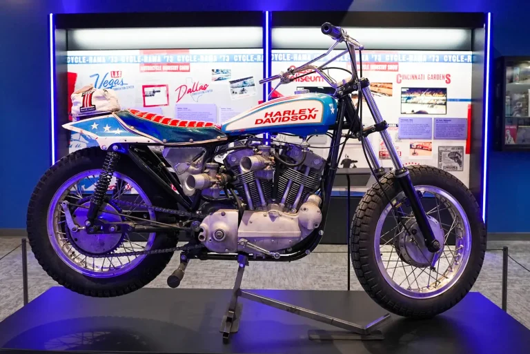 Evel Knievel Experience Hits Las Vegas With His Jump Bikes