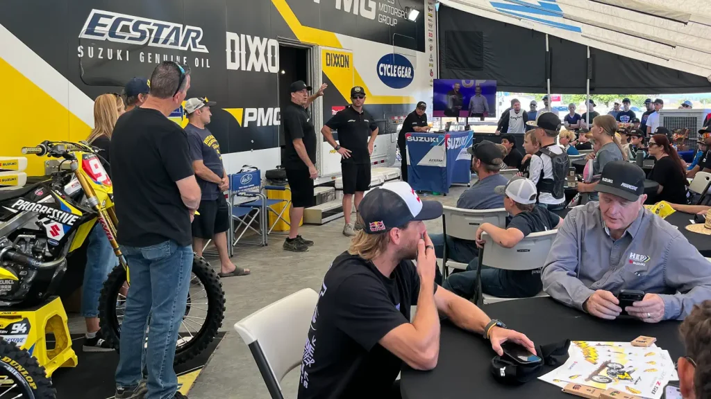 Ken Roczen Headlines Suzuki Adventure Experience: Factory semi tours