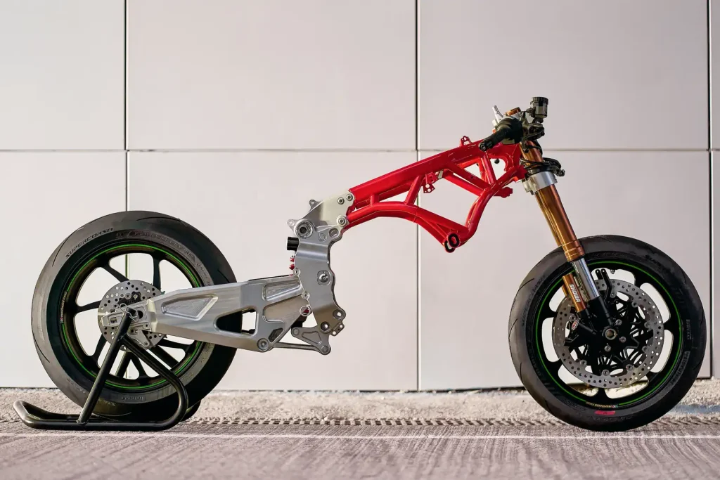 Bimota Returns to US Dealers: KB998 Rimini frame and swingarm