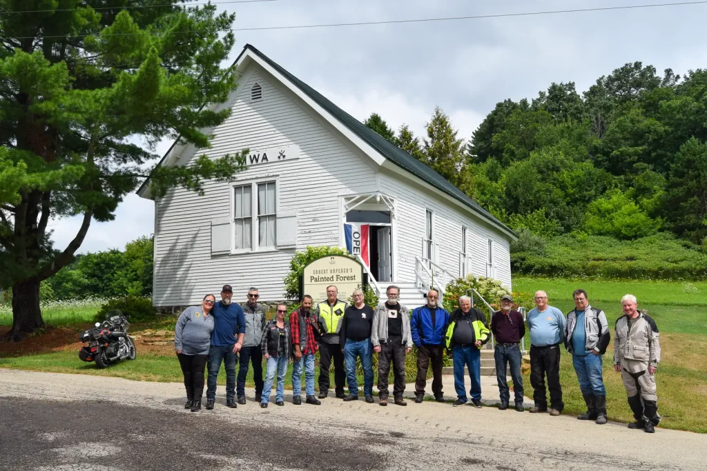 Moto Guzzi Rally Ride: Group Photo
